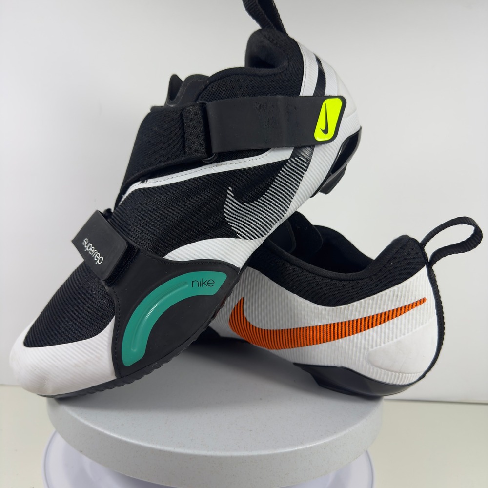 Nike SuperRep Cycle Mens 12.5 Black Clear Emerald Spin Indoor Cycling CW2191-083